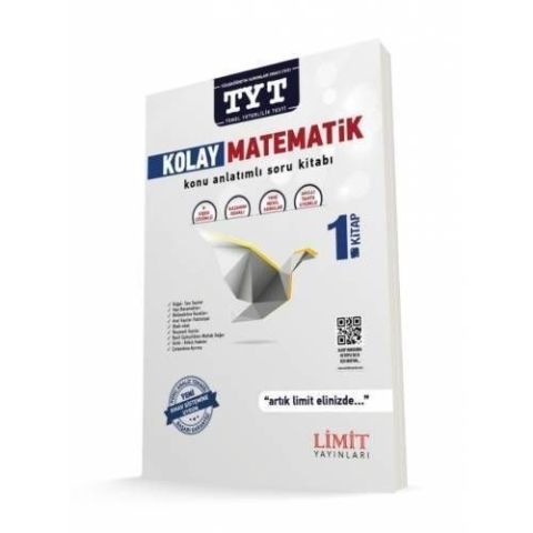 Limit Yayınları TYT Kolay Matematik Konu Anlatımlı Soru Kitabı 1. Kitap