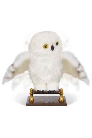 Oyuncak Harry Potter İnteraktif Büyüleyici Hedwig Baykuş Peluş Oyuncak 23 Cm 6061829