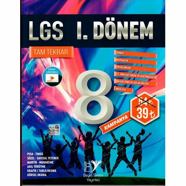 Beyin Takımı 8. Sınıf LGS 1. Dönem Tam Tekrar Soru Bankası