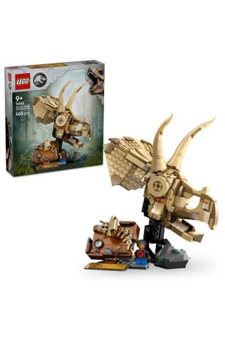 ® Jurassic World Dinozor Fosilleri: Triceratops Kafatası 76969 - 9 Yaş ve Üzeri  Set (468Parça)