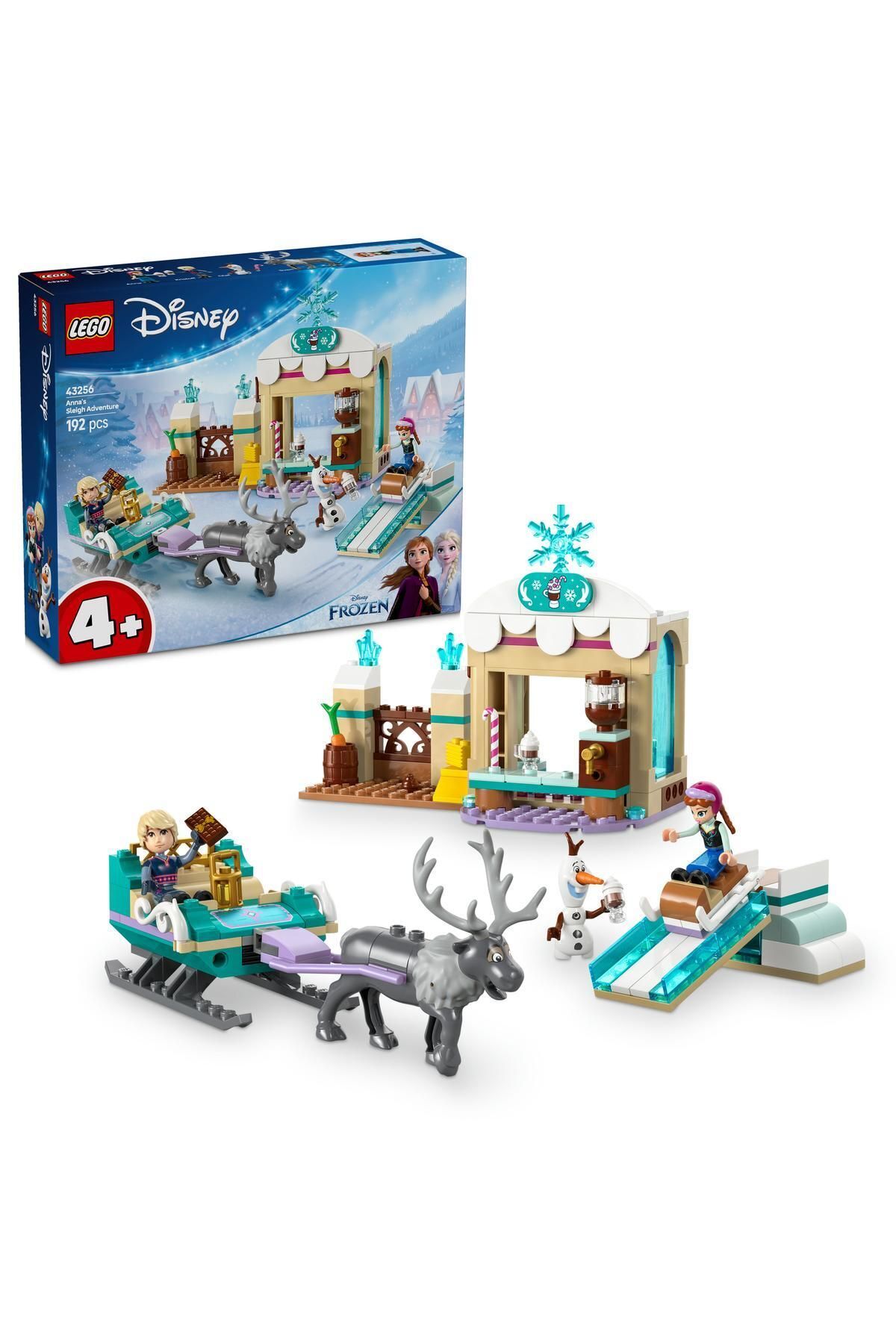 ® ? Disney Frozen Anna’nın Kızak Macerası 43256 - 4 Yaş ve Üzeri Yapım Seti (192 Parça)