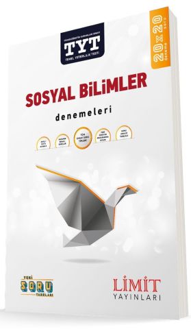 Limit Yayınları TYT Sosyal Bilimler 20 x 20 Denemeleri