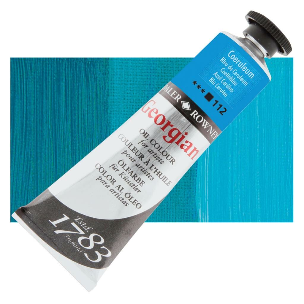 Daler Rowney Georgian Yağlı Boya Goc 38ml Coeruleum Hue 111014113