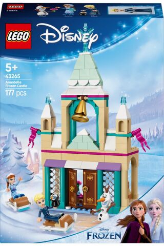 ® ǀ Disney Frozen Arendelle Karlar Ülkesi Şatosu 43265 - 5 Yaş ve Üzeri  Yapım Seti (177 Parça)
