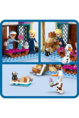 ® ǀ Disney Frozen Arendelle Karlar Ülkesi Şatosu 43265 - 5 Yaş ve Üzeri  Yapım Seti (177 Parça)