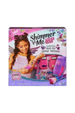Spin Master 6061176 Cool Maker, Shimmer Me Body Art, +8 Yaşs