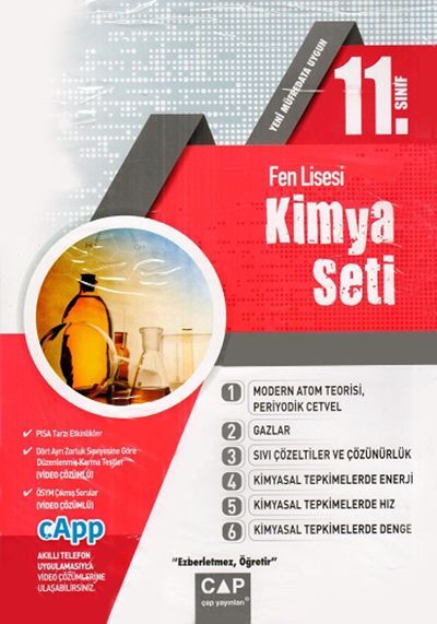 Çap 11. Sınıf Fen Lisesi Kimya Seti