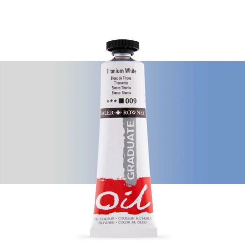 Daler Rowney Graduate Yağlı Boya Oil Color 38ml Titanium White 117038009