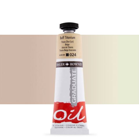 Daler Rowney Graduate Yağlı Boya Oil Color 38ml Buff Titanium 117038024