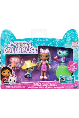 Gabby's Dollhouse, Gabby ve Arkadaşları Figür Seti 6065350