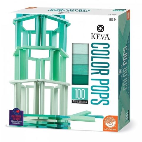 Keva Color Pops Teal Mindware