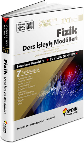 Aydın Yayınları Üniversiteye Hazırlık TYT Fizik Ders İşleyiş Modülleri