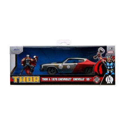 Thor & 1970 Chevrolet Chevelle SS Figür Oyuncak