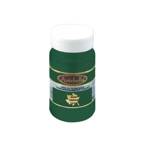 Artebella Transparan Boya 90CC YEŞİL