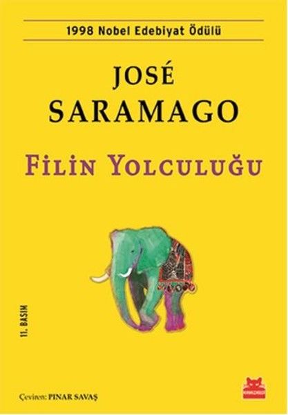 Kırmızı Kedi Filin Yolculuğu-Jose Saramago