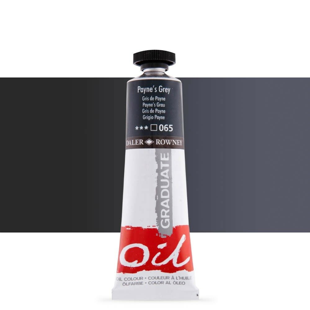 Daler Rowney Graduate Yağlı Boya Oil Color 38ml Payne's Grey 117038065