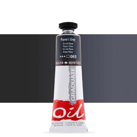 Daler Rowney Graduate Yağlı Boya Oil Color 38ml Payne's Grey 117038065