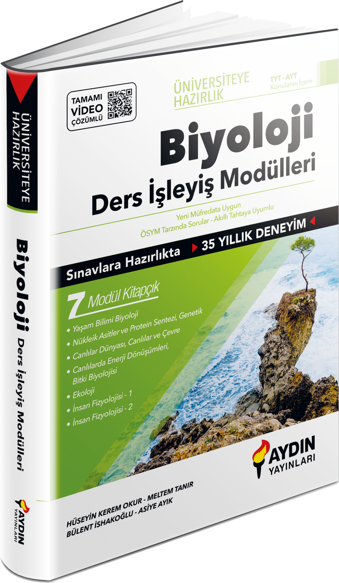 Aydın Yayınları Üniversiteye Hazırlık TYT-AYT Biyoloji Ders İşleyiş Modülleri