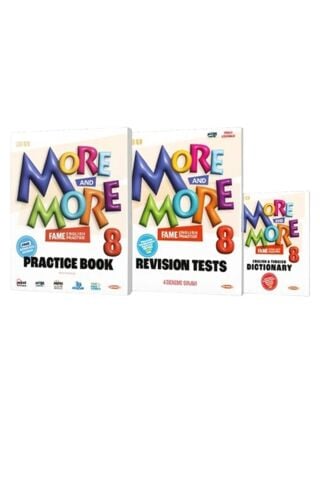 More&More 8. sınıf Practice Book & Revision Test & Dıctıonary Set