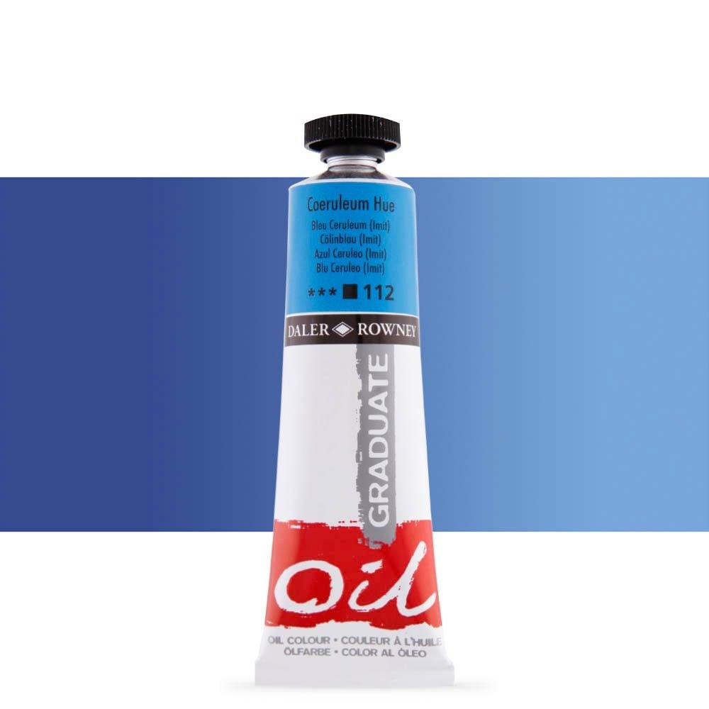 Daler Rowney Graduate Yağlı Boya Oil Color 38ml Coeruleum Hue 117038112
