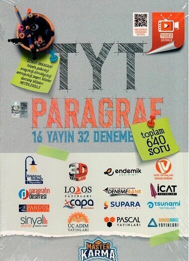 Master Karma TYT Paragraf 16 Yayın 32 Deneme