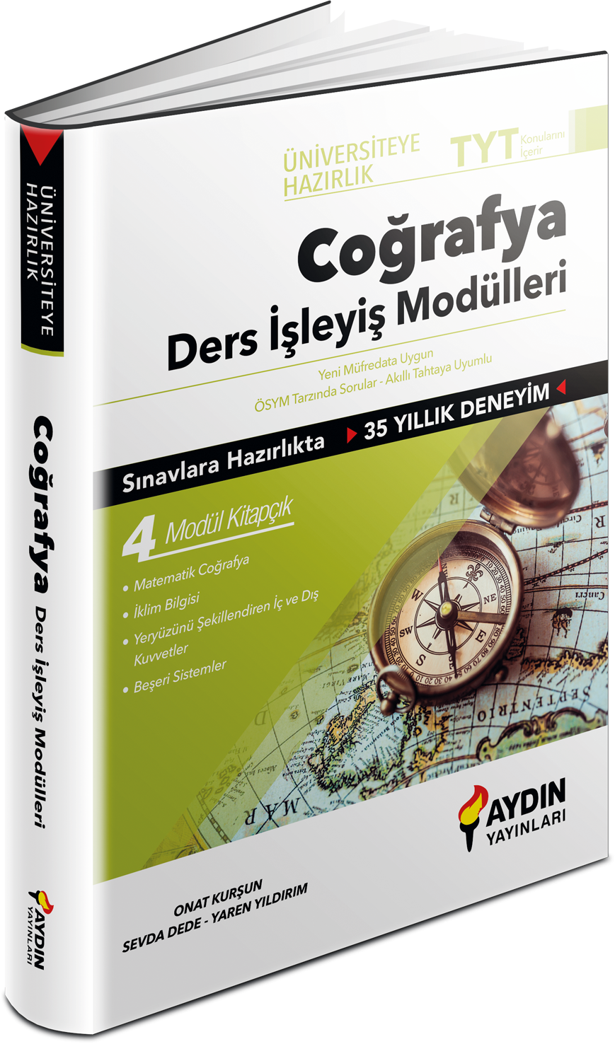 Aydın Yayınları Üniversiteye Hazırlık TYT Coğrafya Ders İşleyiş Modülleri