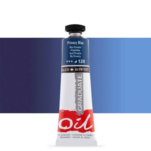 Daler Rowney Graduate Yağlı Boya Oil Color 38ml Primary Blue 117038120