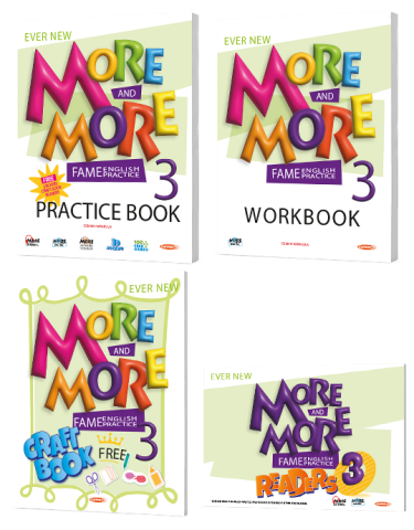 More&More 3. sınıf Practice Book & WorkBook & Readers & Craft Book
