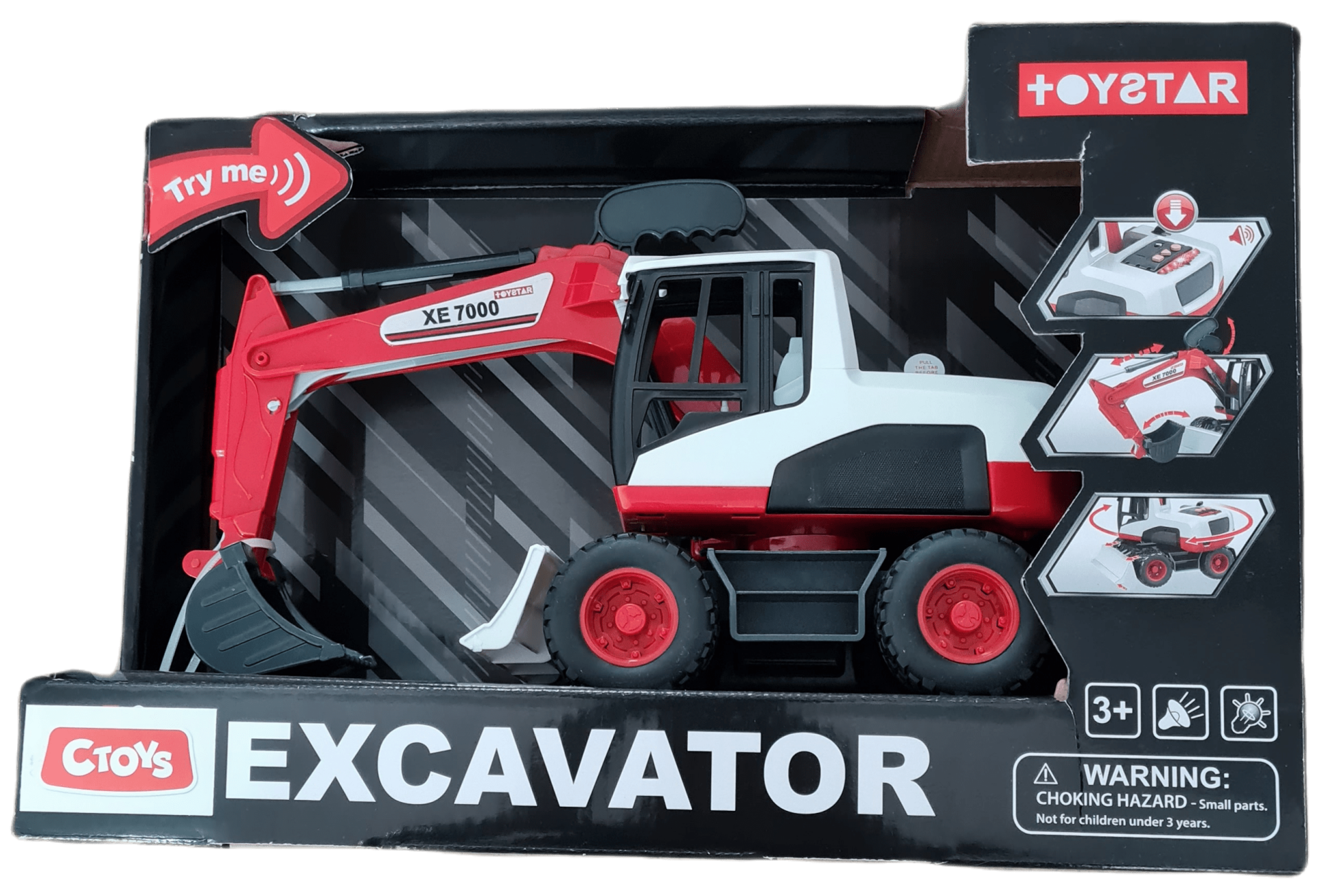 CTOYS Excavator Işıklı Ve Sesli 666-60P
