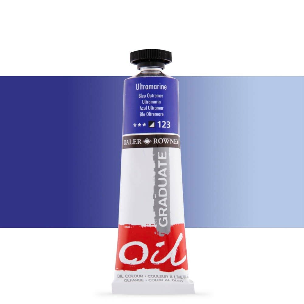 Daler Rowney Graduate Yağlı Boya Oil Color 38ml Ultramarine 117038123