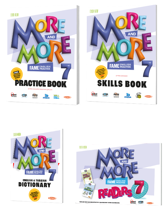 More&More 7. Sınıf Practice Book & Skılls Book & Readers & Dıctıonary