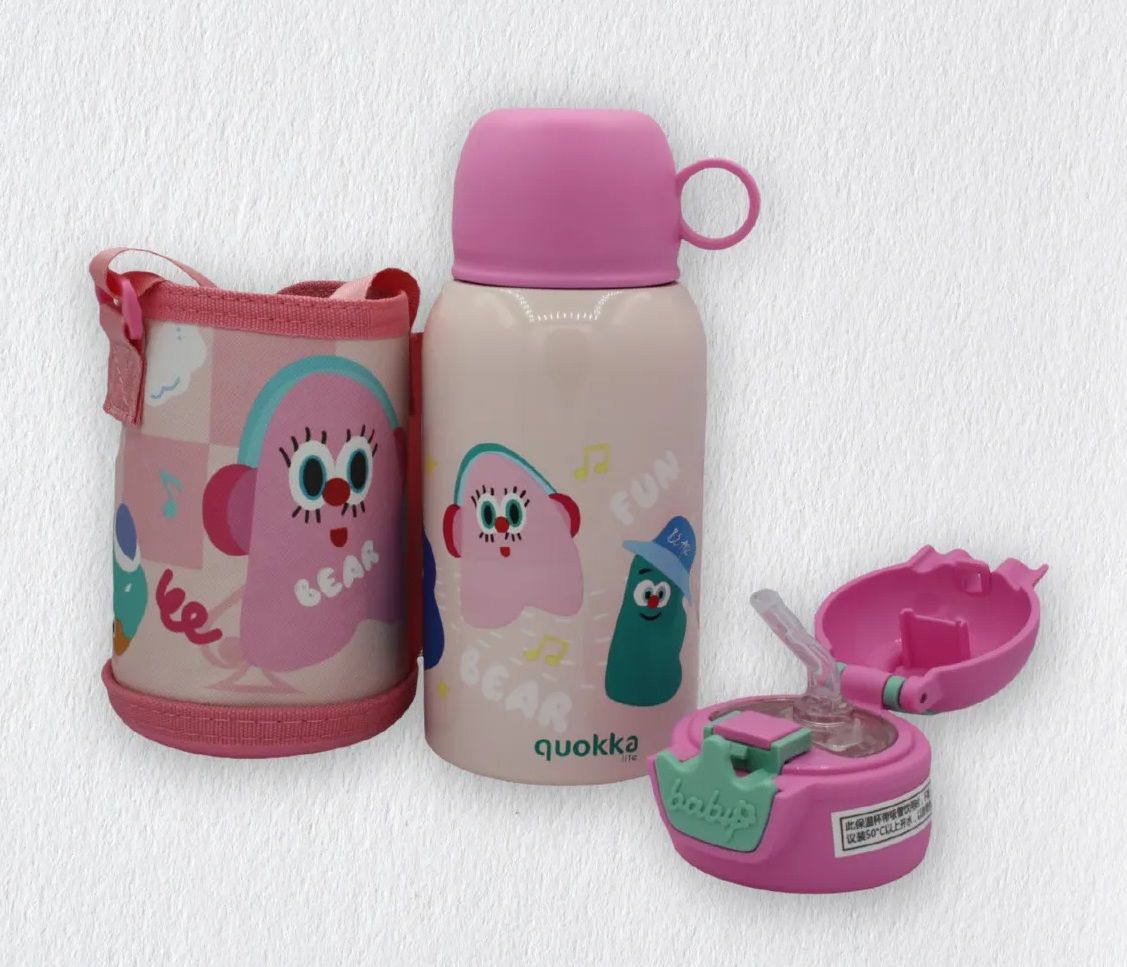 Taros Unıck Color Kıng 0,5LT Çelik Matara Pembe