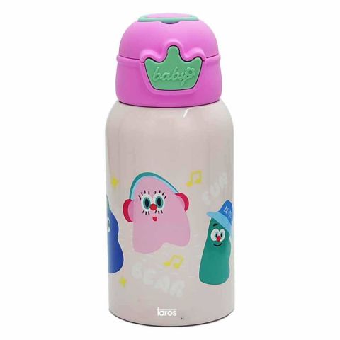 Taros Unıck Color Kıng 0,5LT Çelik Matara Pembe