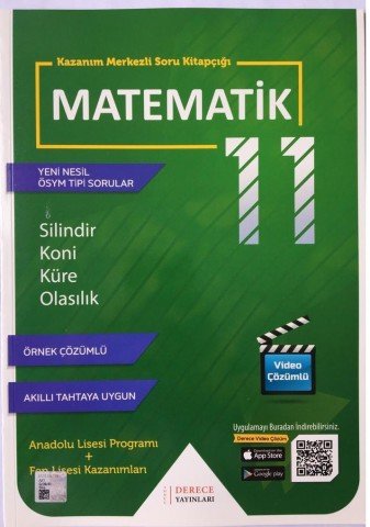 Sonuç Derece Yayınları 11.Sınıf Silindir Koni Küre Olasılık