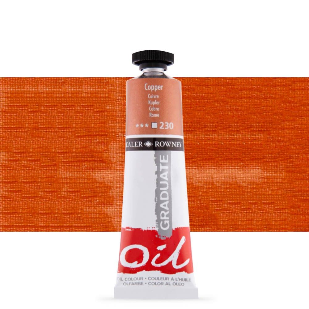 Daler Rowney Graduate Yağlı Boya Oil Color 38ml Copper 117038230
