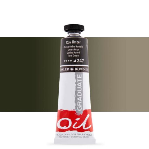 Daler Rowney Graduate Yağlı Boya Oil Color 38ml Raw Umber 117038247