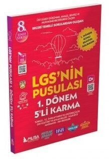 Muba Yayınları 8. Sınıf LGS nin Pusulası 1. Dönem 5 li Karma Deneme