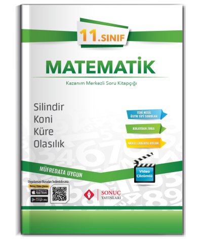 Sonuç Yayınları 11. Sınıf Silindir Koni Küre Olasılık