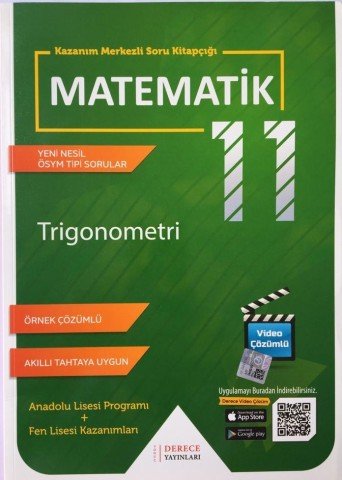Sonuç Derece Yayınları 11.Sınıf Trigonometri