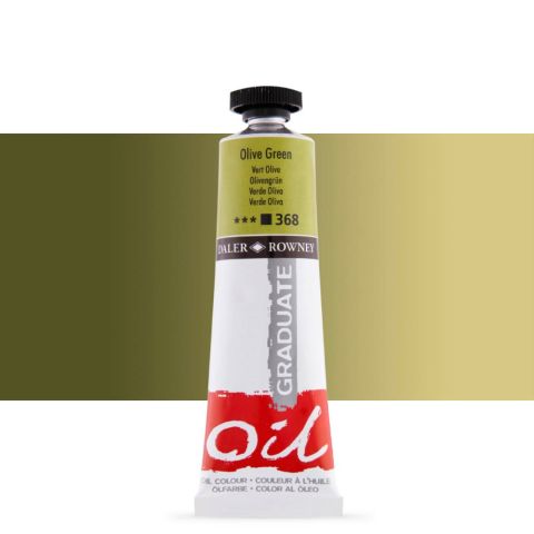 Daler Rowney Graduate Yağlı Boya Oil Color 38ml Olive Green 117038368