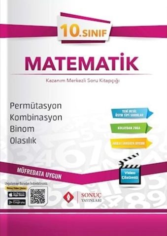 Sonuç Yayınları 10. Sınıf Permütasyon Kombinasyon Binom Olasılık