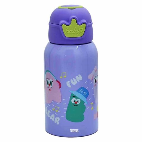 Taros Unıck Color Kıng 0,5LT Çelik Matara Mor