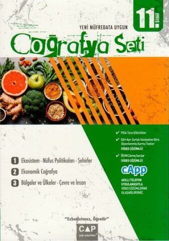 Çap 11. Sınıf Coğrafya Seti