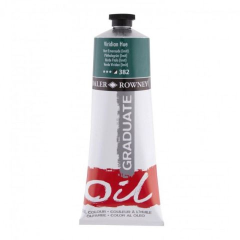 Daler Rowney Graduate Yağlı Boya Oil Color 38ml Viridian Hue 117038382