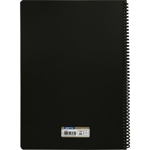 Gıpta Punto Spiralli PP Kapak A4 80 Yaprak Çizgili Okul Defteri 3'lü Set