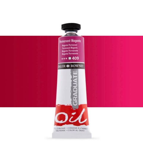 Daler Rowney Graduate Yağlı Boya Oil Color 38ml Permanent Magenta 117038409