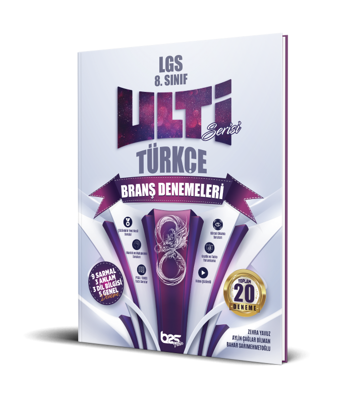 bes yayınları 8. sınıf türkçe ulti serisi denemeleri
