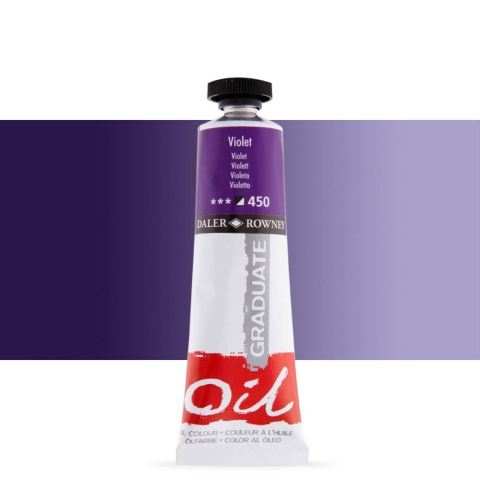 Daler Rowney Graduate Yağlı Boya Oil Color 38ml Violet 117038450