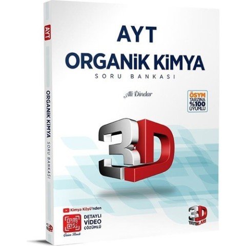 3D Yayınları Ayt Organik Kimya Soru Bankası