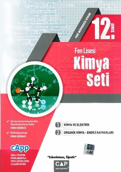 Çap 12. Sınıf Fen Lisesi Kimya Seti